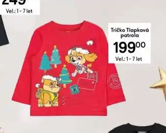 Tesco Tričko tlapková patrola nabídka
