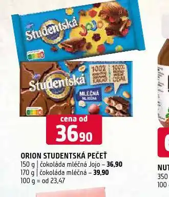 Terno Orion studentská pečeť nabídka