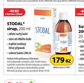 Dr. Max Stodal sirup nabídka