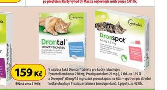 Dr. Max Drontal pro kočky nabídka