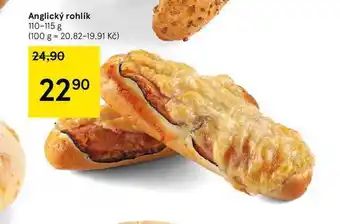 Tesco Anglický rohlík 110-115 g nabídka