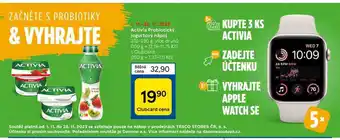 Tesco Activia probiotický jogurtový nápoj 270-280 g nabídka