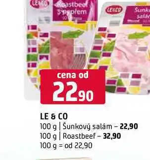Terno Le & co 100 g nabídka