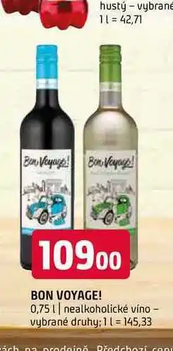 Terno Bon voyage! 0,75 l nabídka