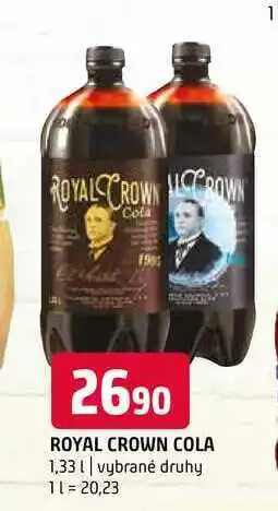 Terno Royal crown cola 1,33 l nabídka