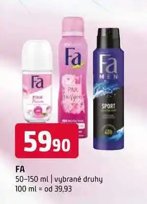 Terno Fa 50-150 ml nabídka