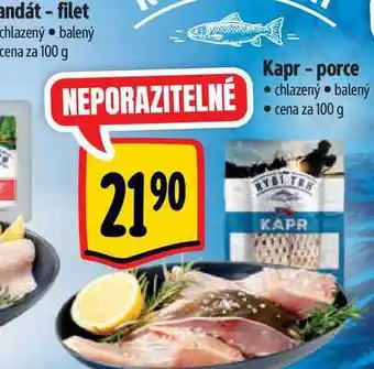 Albert Kapr - porce 100 g nabídka