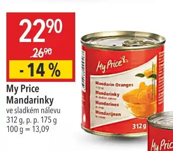 Globus My Price Mandarinky nabídka