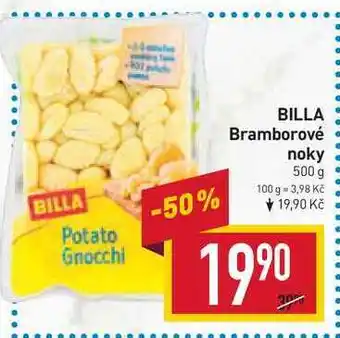 Billa Billa bramborové noky 500 g nabídka