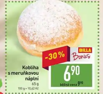 Billa Kobliha s meruňkovou náplní 65 g nabídka