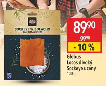 Globus Globus Losos divoký Sockeye uzený 100 g nabídka