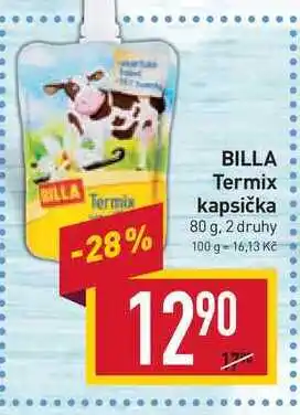 Billa Billa termix kapsička 80 g nabídka