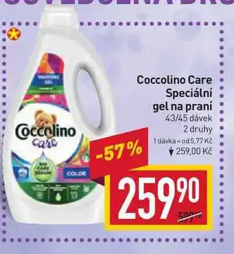 Billa Coccolino care speciální gel na praní 43/45 dávek nabídka