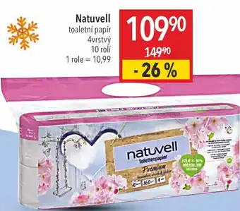 Globus Natuvell toaletní papír nabídka