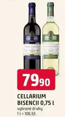 Trefa Cellarium bisencii 0,75 l nabídka