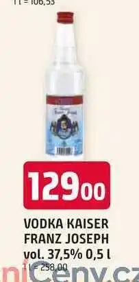 Trefa Vodka kaiser franz joseph vol. 37,5% 0,5 l nabídka