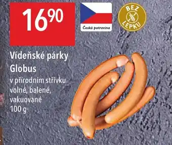 Globus Vídeňské párky Globus nabídka
