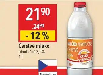Globus Čerstvé mléko nabídka