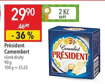 Globus Président Camembert nabídka