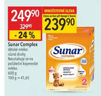 Globus Sunar Complex nabídka