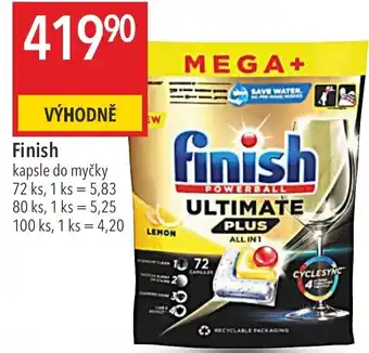Globus Finish kapsle do myčky nabídka