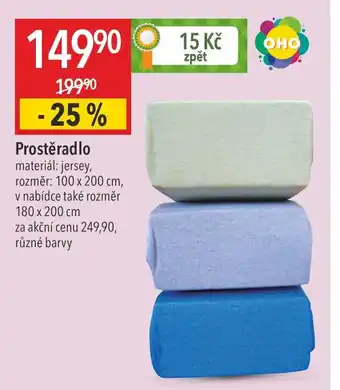 Globus Prostěradlo nabídka