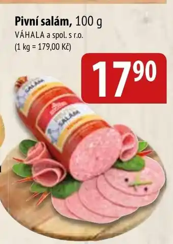Bala Pivní salám, 100 g nabídka