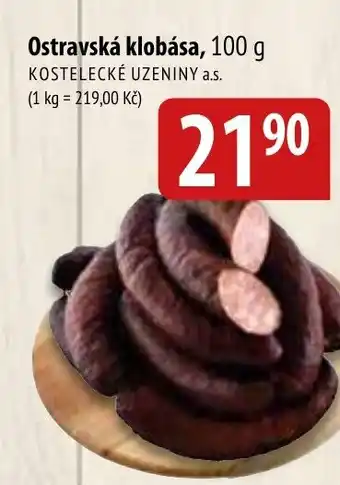 Bala Ostravská klobása, 100 g nabídka