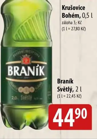 Bala Braník Světlý, 2 l. nabídka