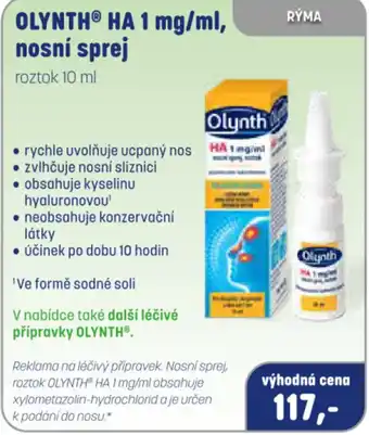 OLYNTH HA 1 mg/ml, nosní sprej
