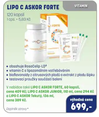 PharmaPoint LIPO C ASKOR FORTE nabídka