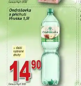 Hruška Ondrášovka s příchutí hruška nabídka