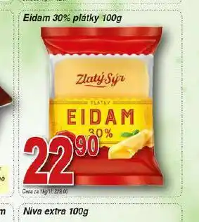 Hruška Eidam 30% plátky nabídka