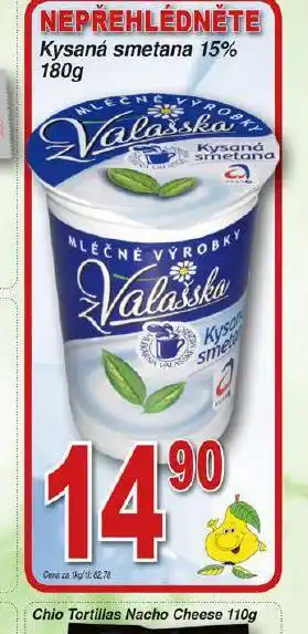 Hruška Kysaná smetana 15% nabídka