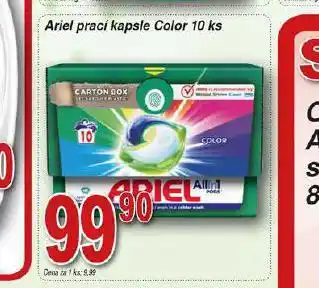 Hruška Ariel prací kapsle color nabídka