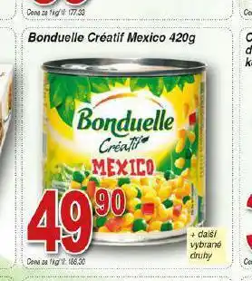 Hruška Bonduelle créatif mexico nabídka
