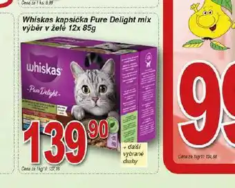 Hruška Whiskas kapsičky pro kočky nabídka