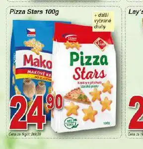 Hruška Pizza stars nabídka
