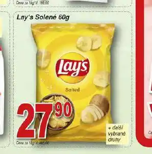 Hruška Lay´s solené nabídka