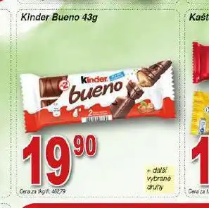 Hruška Kinder bueno nabídka