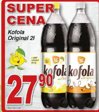 Hruška Kofola original 2l nabídka