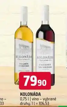 Terno Kolonáda nabídka
