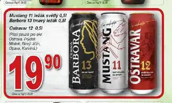 Hruška Pivo mustang 11 nabídka