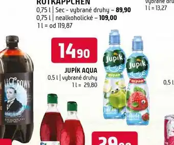 Terno Jupík aqua nabídka