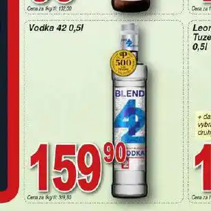 Hruška Vodka 42 nabídka