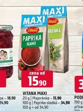 Terno Paprika sladká nabídka