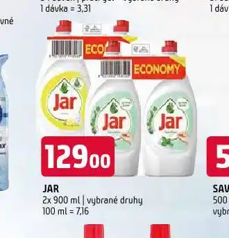 Terno Jar prostředek na nádobí nabídka