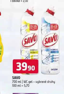 Terno Savo wc gel nabídka