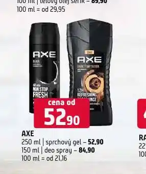 Terno Axe sprchový gel nabídka