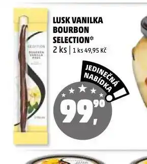 Penny Market Lusk vanilka bourbon selection nabídka